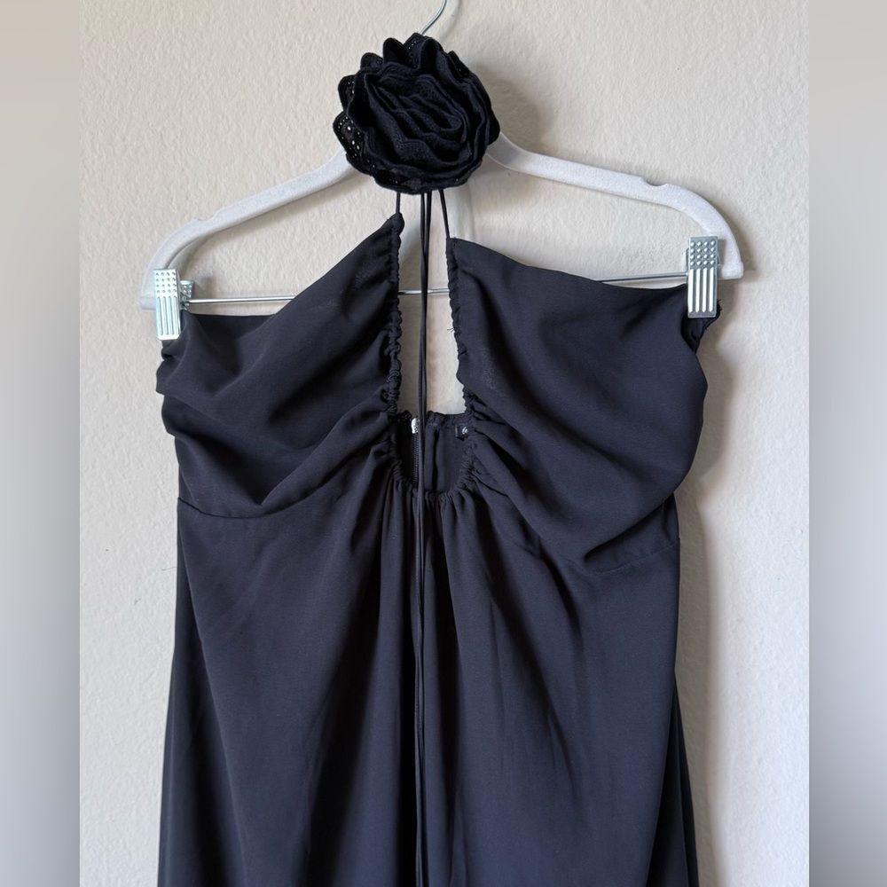 For Love & Lemons Desiree Maxi Black Dress Free People Size M - Picture 16 of 16